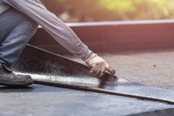 Professional Emergency Waterproofing technician working in Oakland, MI